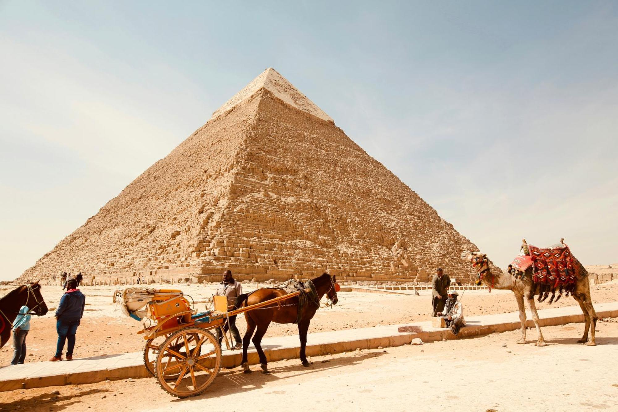 Pyramids On The Spot View Otel Kafret el-Gabal Dış mekan fotoğraf